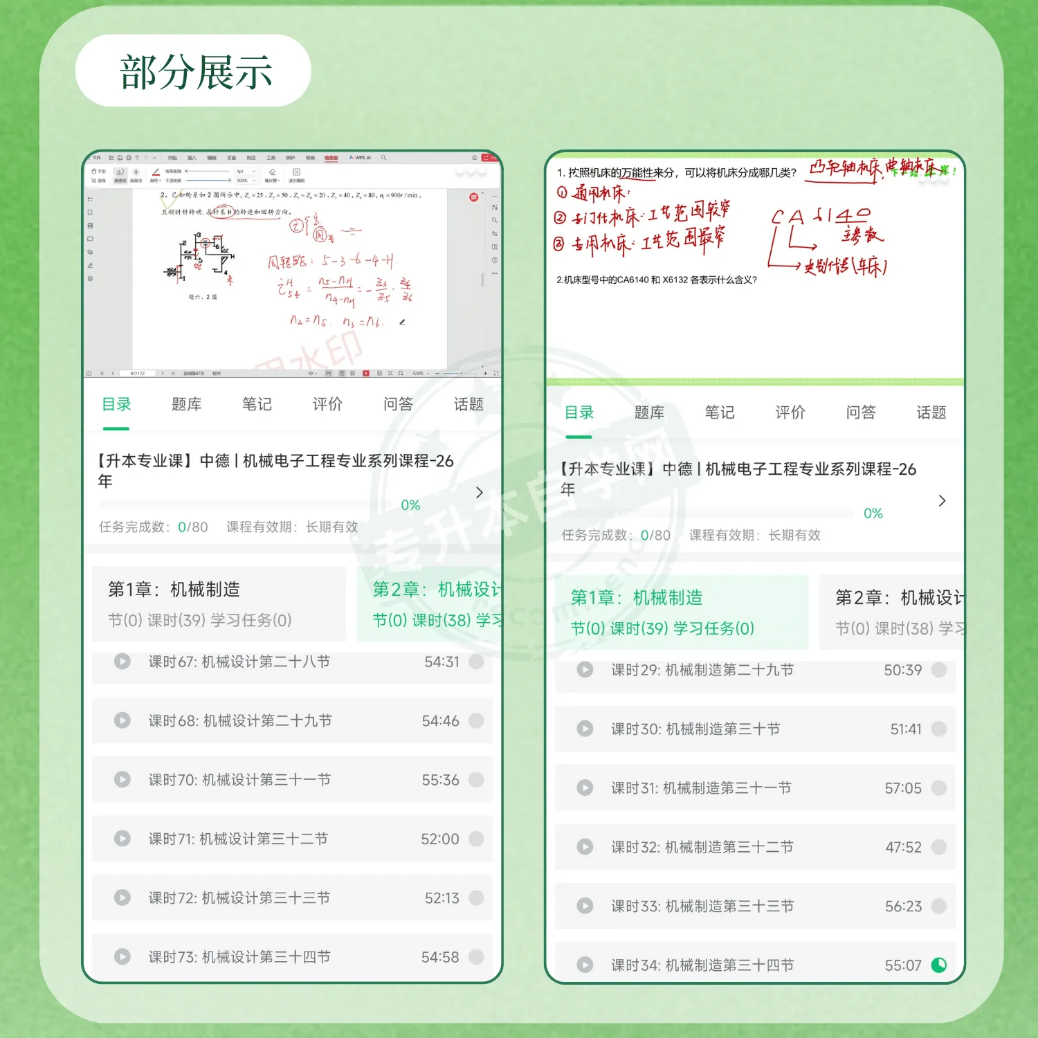 2026天津中德应用技术大学机械电子工程专升本正版网课-专升本自学网